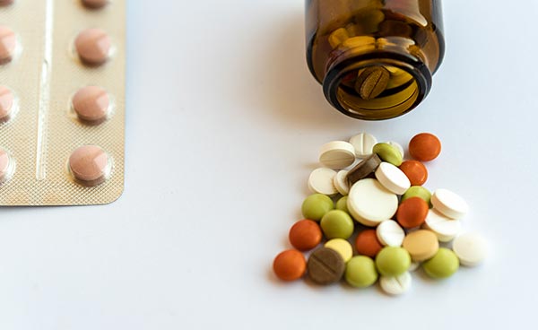 Vitamins and other pills