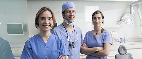 Group of dentists